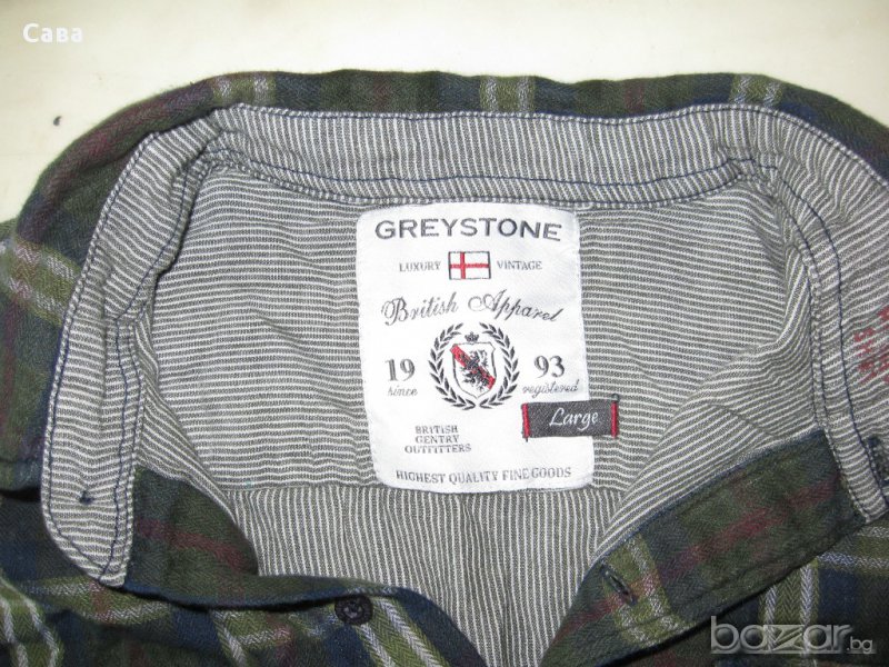  риза GREYSTONE   мъжка,л, снимка 1
