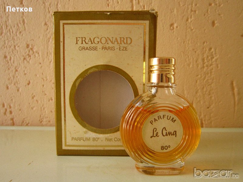 парфюм Vintage & Rare - Le Cinq Parfum Grasse-Paris-Eze by Fragonard Parfumeur 10ml., снимка 1