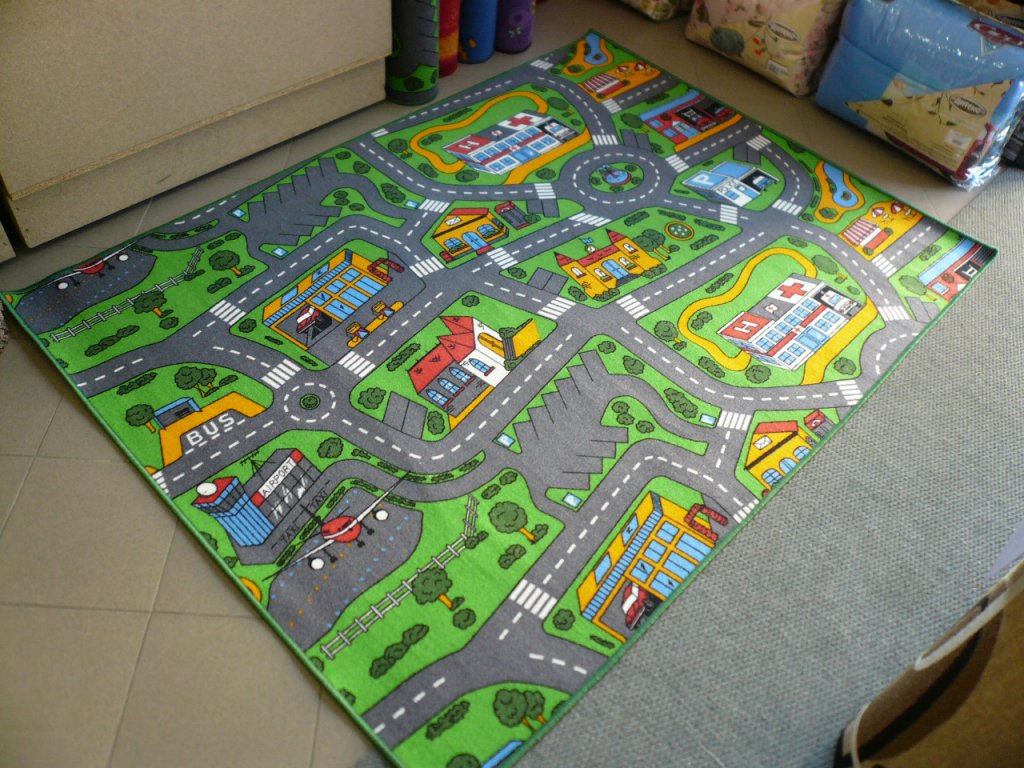 Детски мокетен килим на пътища модел Сити в Килими в гр. София - ID7394660  — Bazar.bg