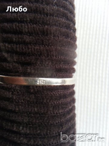 Сребърен дамски пръстен, гривна, синджирче с кристално сърце със сребърен обков, снимка 7 - Пръстени - 17658940