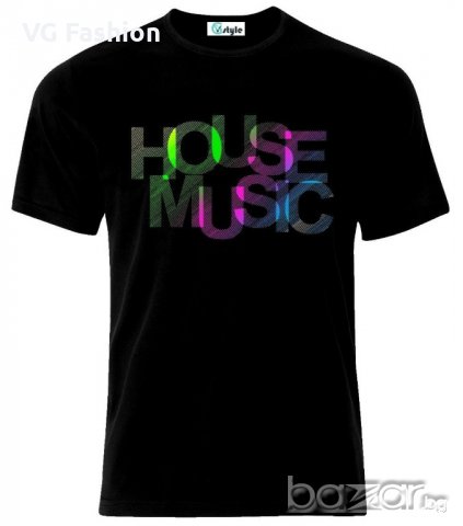 Мъжка тениска Techno House Trance Dance Electro Music, снимка 1 - Тениски - 21066905