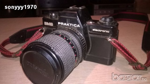 praktica+presenta-фотоапарат+обектив-внос швеицария, снимка 3 - Фотоапарати - 17136490