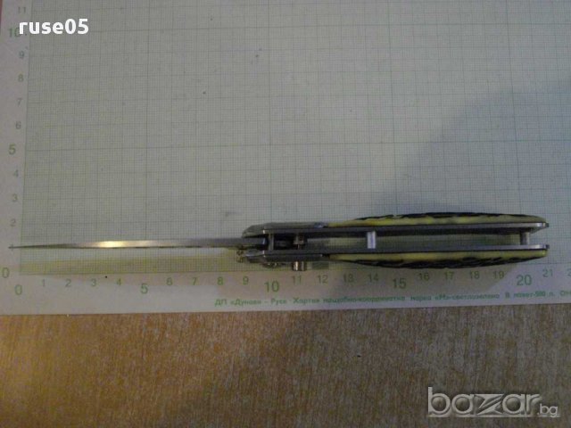 Нож сгъваем полуавтоматичен, снимка 4 - Други ценни предмети - 8247172