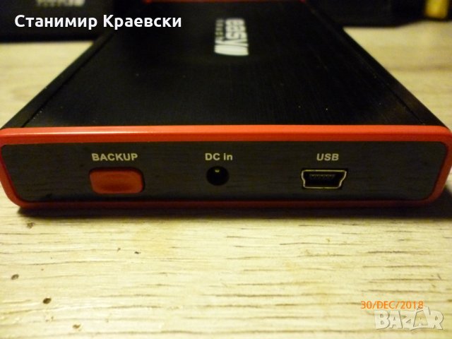 EASY TOUCH CASE ET-149 hdd 2.5 IDE PATA USB 2.0 + HDD 40Gb, снимка 3 - Твърди дискове - 24058045