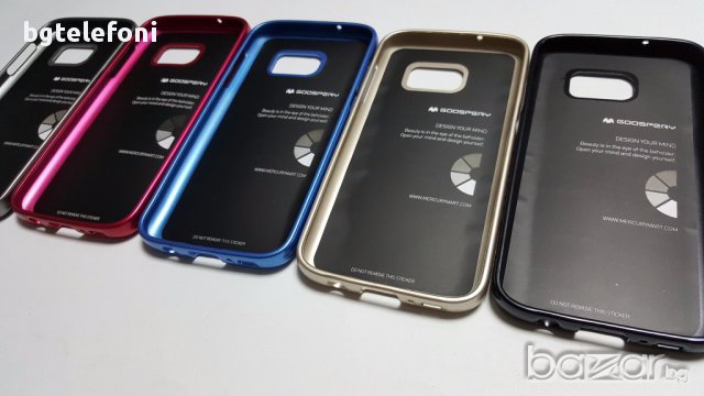 Samsung Galaxy S7,Galaxy S7 Edge луксозен силиконов гръб i-jelly metal, снимка 12 - Калъфи, кейсове - 16313690