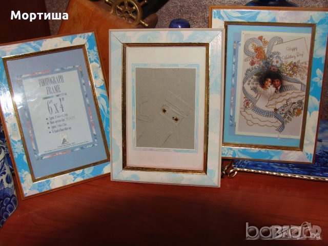 шаби шик дървени рамки за снимки 