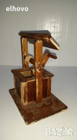 Дървена фигурка-кладенче, снимка 3 - Други - 25860219