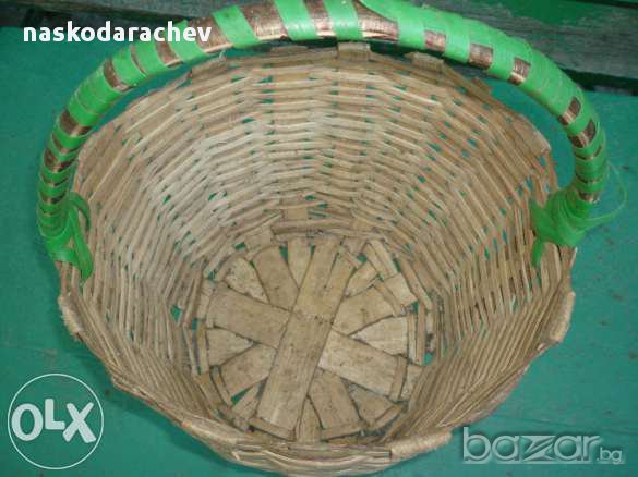 Стара кошница, снимка 5 - Антикварни и старинни предмети - 11855239