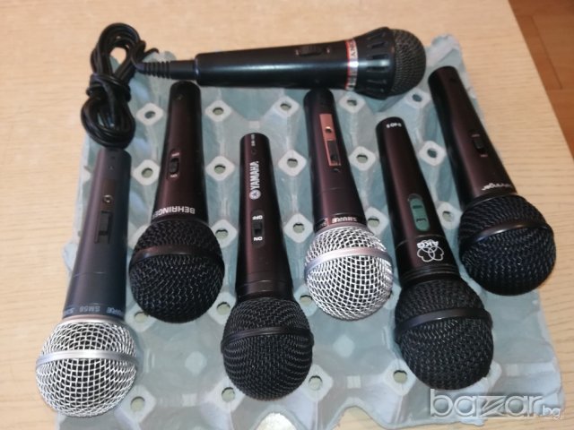 175лв-sony/shure/akg/behringer/yamaha-profi-внос швеицария, снимка 2 - Микрофони - 20573202