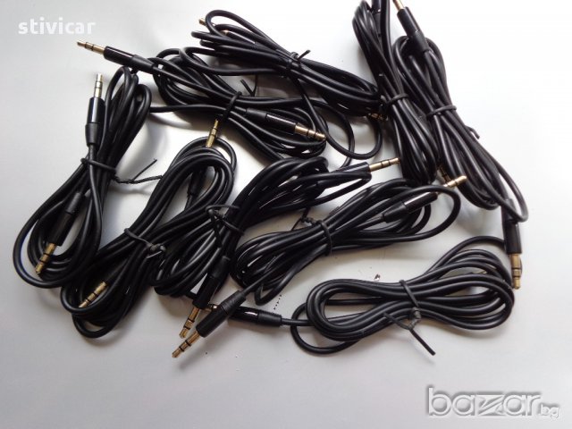 Аудио кабел - AUX 3.5-3.5;-- 5 лв. безплатна доставка., снимка 3 - Други - 14957885