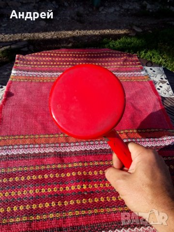 Старо емайлирано джезве #4, снимка 6 - Антикварни и старинни предмети - 25748971