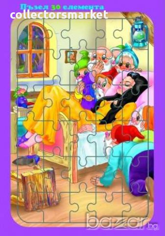 Пъзел – Фея с цветя, снимка 3 - Художествена литература - 15848211