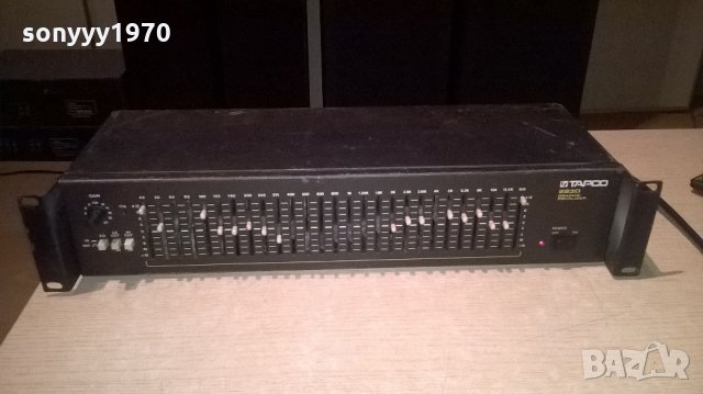 ev tapco 2230 equalizer-made in usa-внос швеицария, снимка 11 - Ресийвъри, усилватели, смесителни пултове - 21816837