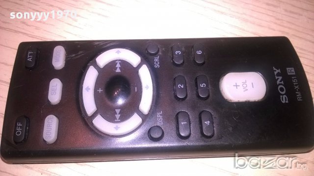 Sony remote commander car audio-внос швеицария, снимка 1 - Аксесоари и консумативи - 16244901