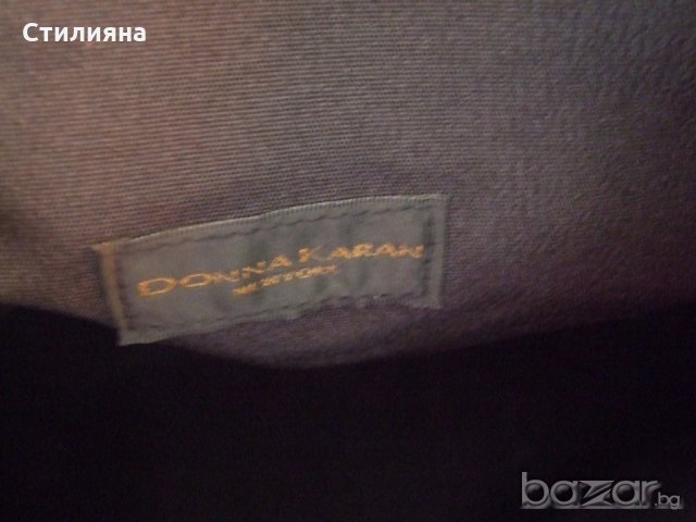 DKNY Donna Karan New York оригинална черна чанта от плат, снимка 15 - Чанти - 18393965