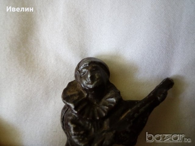 метална статуетка, снимка 2 - Антикварни и старинни предмети - 21389023