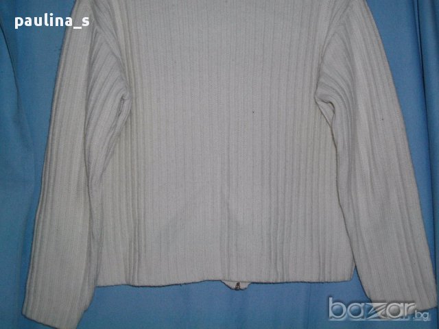 Къса мериносова жилетка като топ, снимка 9 - Жилетки - 16293814