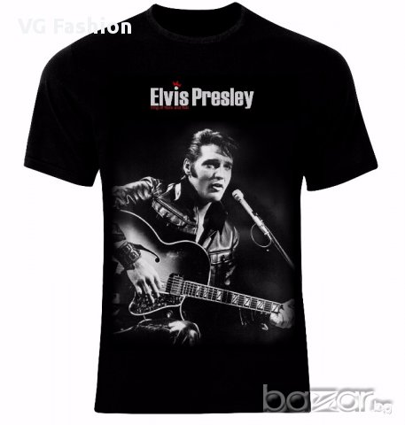 Елвис Пресли Elvis Presley The King Of Rock 'n' Roll Тениска Мъжка/Дамска S до 2XL, снимка 1