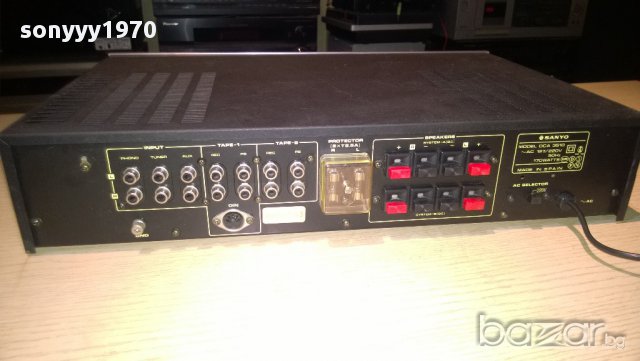 sanyo dca-3510-stereo amplifier-made in spain-внос швеицария, снимка 5 - Ресийвъри, усилватели, смесителни пултове - 10353212