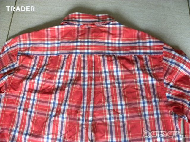 Мъжка риза TOMMY HILFIGER, 100% памук, снимка 12 - Ризи - 18478106