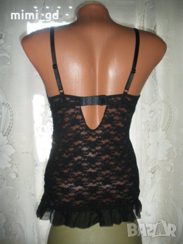 H&M-корсет дантелен с розово, снимка 5 - Бельо - 24578946