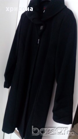НАМАЛЕНО !!! Ново , черно , фино палто , снимка 1 - Палта, манта - 16734365
