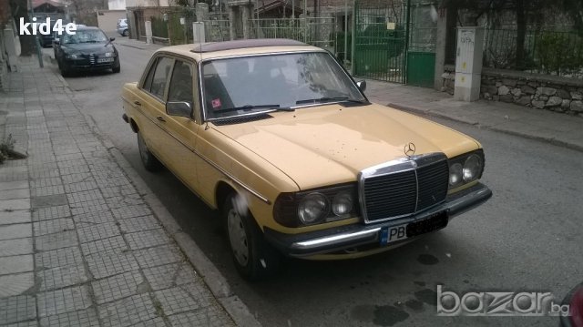Mercedes Мерцедес W123 240 D дизел, 1981г. с климатик, люк, централно заключване