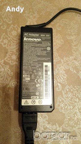 90/65W Lenovo/IBM ThinkPad и 90/130W Dell оригинално зарядно за лаптоп 20V 4.5A , снимка 6 - Захранвания и кутии - 15737357