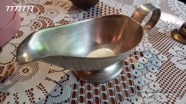 Старинен посребрен съд сосиера WMF
