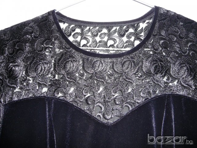 Официална рокля с дантела - размер S, снимка 4 - Рокли - 7646081