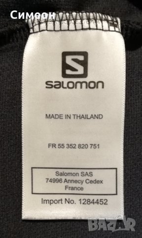 Salomon НОВА оригинална тениска S памучна фланелка, снимка 6 - Спортни дрехи, екипи - 25382219