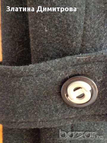 дълго дамско вълнено палто, снимка 3 - Палта, манта - 16689006