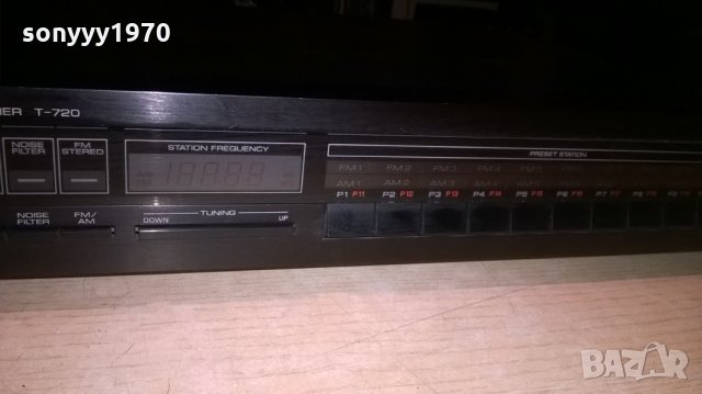 yamaha t-720 tuner-made in japan-за ремонт-внос швеицария, снимка 7 - Ресийвъри, усилватели, смесителни пултове - 22823046