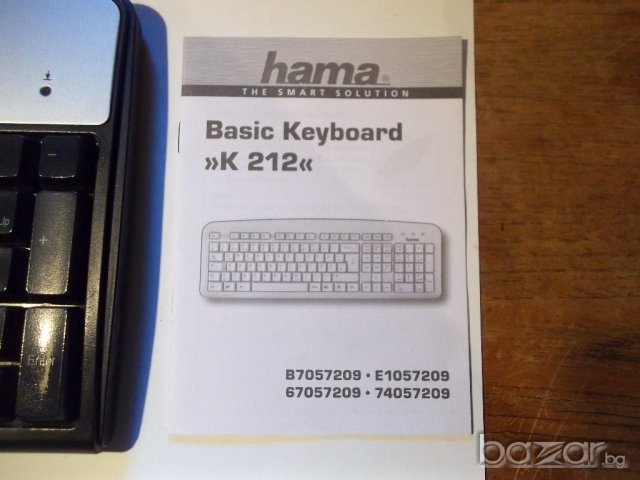 Kлавиатура HP Hama k212, снимка 4 - Компютърна периферия - 21002910
