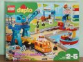 Продавам лего LEGO DUPLO 10875 - Товарен влак , снимка 1