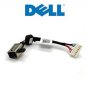 Нова DC JACK Букса с кабел за Лаптопи Dell Precision M3800 XPS 15 9530 9550 DC30100O800 DC301000800, снимка 1 - Лаптоп аксесоари - 24591728