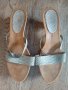 Дамски чехли с нисък ток-номер 40, снимка 1 - Чехли - 18354212