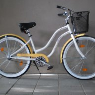 Продавам колела внос от Германия спортен дамски велосипед MAURA 26 цола с кошничка, снимка 1 - Велосипеди - 14335406