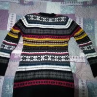 Дамски пуловер в свежи цветове, снимка 4 - Блузи с дълъг ръкав и пуловери - 23463823