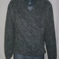 Пуловер с прекръстосано деколте / релфен полар-2XL/4XL, снимка 2 - Блузи с дълъг ръкав и пуловери - 17411399