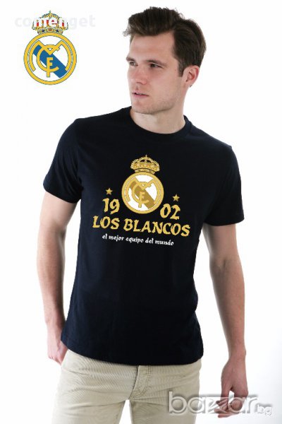 New! Уникална мъжка тениска РЕАЛ МАДРИД / REAL MADRID ! Създай модел по Твой дизайн, свържи се нас!, снимка 1