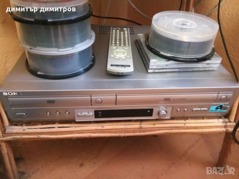Sony DVD плейър / VHS рекордер  -изписва error !!!, снимка 1