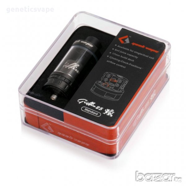 GeekVape Griffin 25 6ml RTA Rebuildable Tank Atomizer - оригинален! , снимка 1