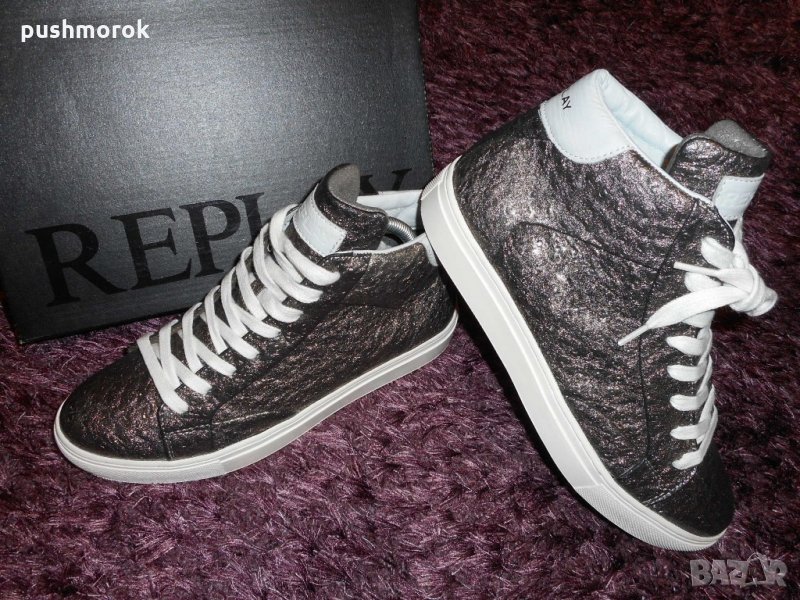 REPLAY Hall Hi-Top Trainers, снимка 1