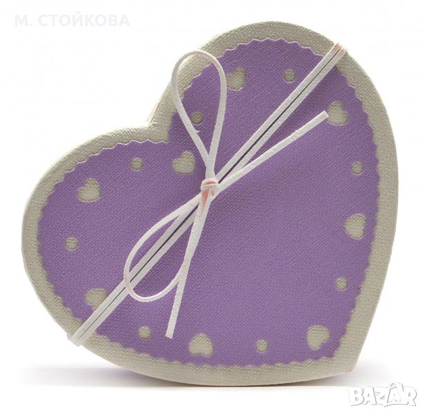 твърди и здрави кутии във формата на сърце, снимка 1