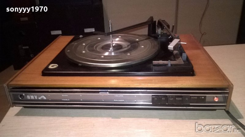 hmv 2046-made in great britain-ретро грамофон-внос англия, снимка 1