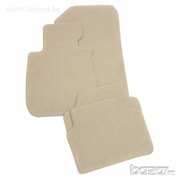 Мокетени стелки за Порше Кайен (02-10) бежави, снимка 1