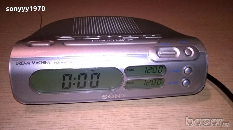 sony icf-c273l dream machine-clock radio-внос швеицария, снимка 1