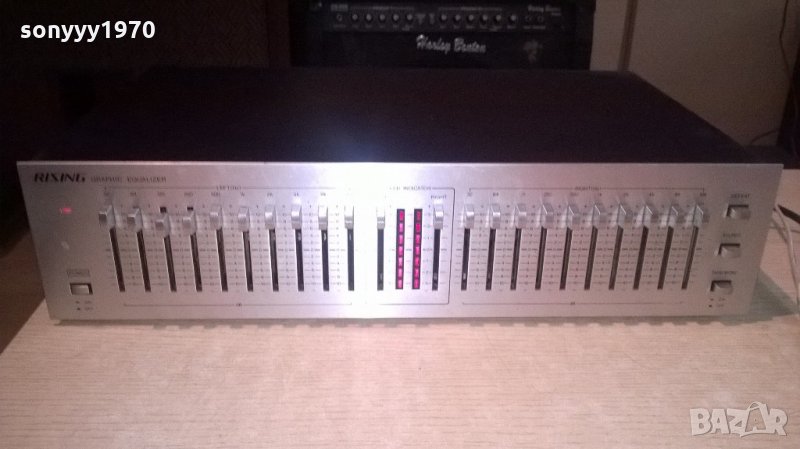 ПОРЪЧАН-rising eq-10 equalizer-made in japan-внос швеицария, снимка 1