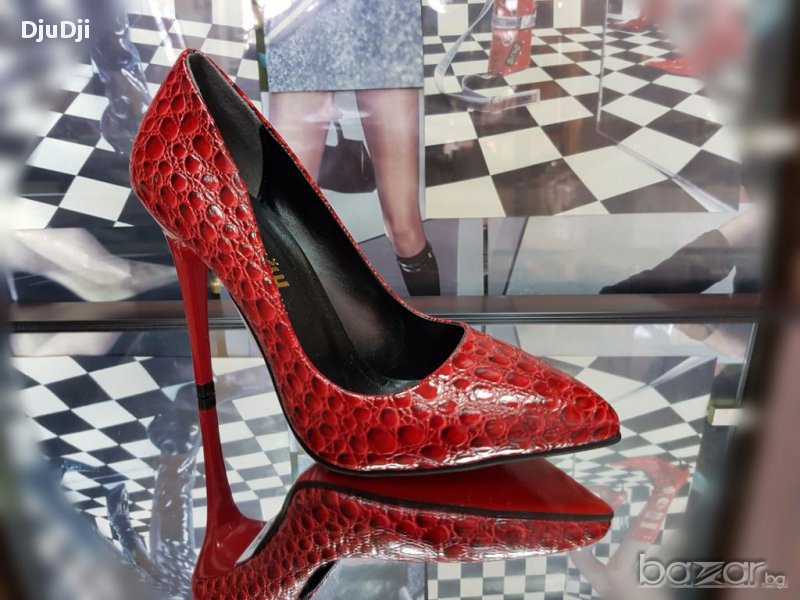 Обувки с висок ток, снимка 1